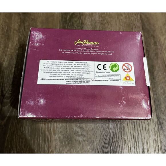 Muppet Show 25 Years Animal on Tractor 2002 Collectable Figurine Corgi New - Picture 8 of 8